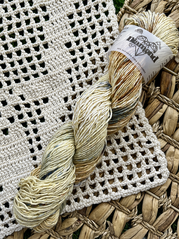 Diamond - Algodón pima / lurex 100 gr  12