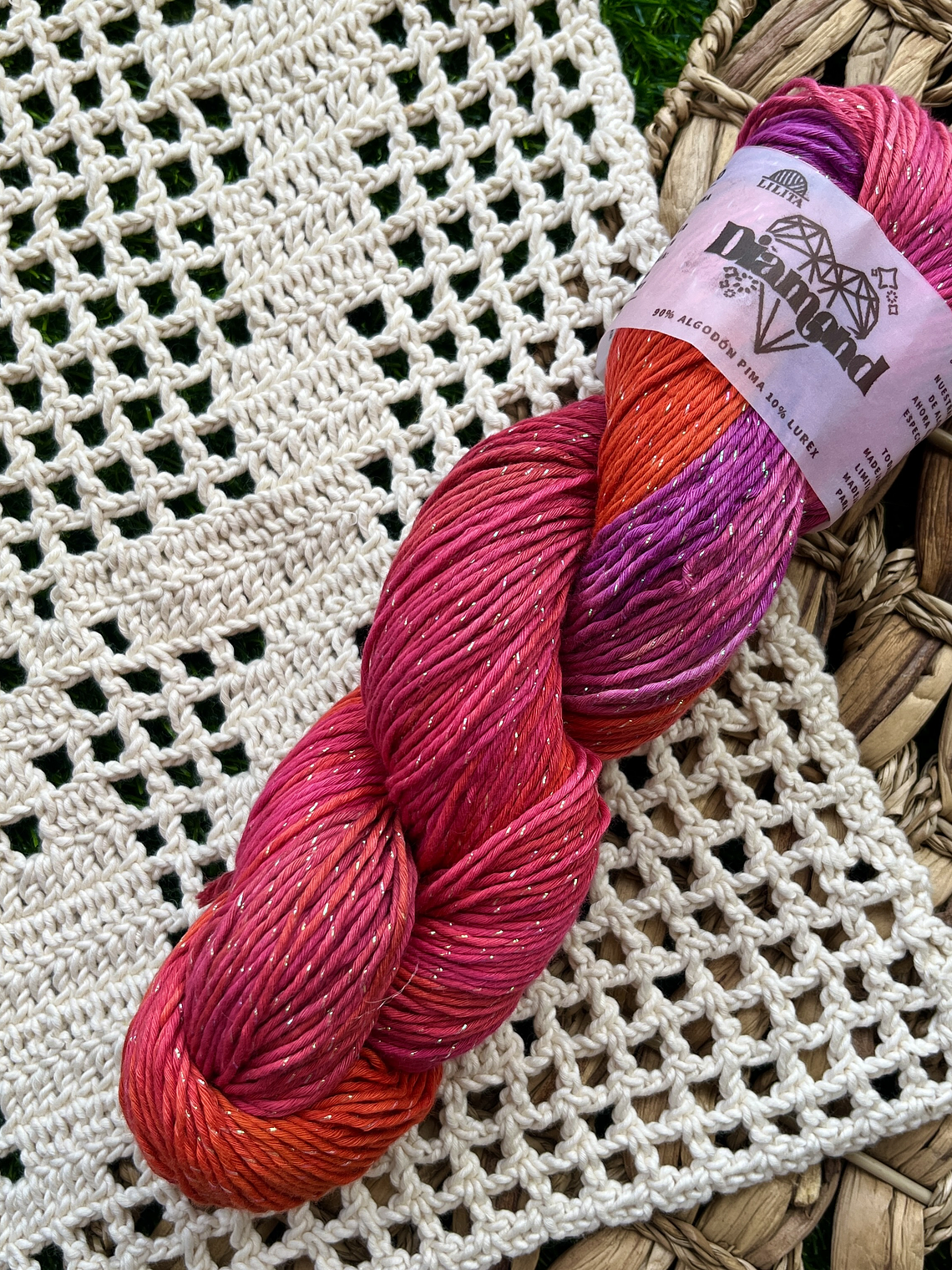 Diamond - Algodón pima / lurex 100 gr  13