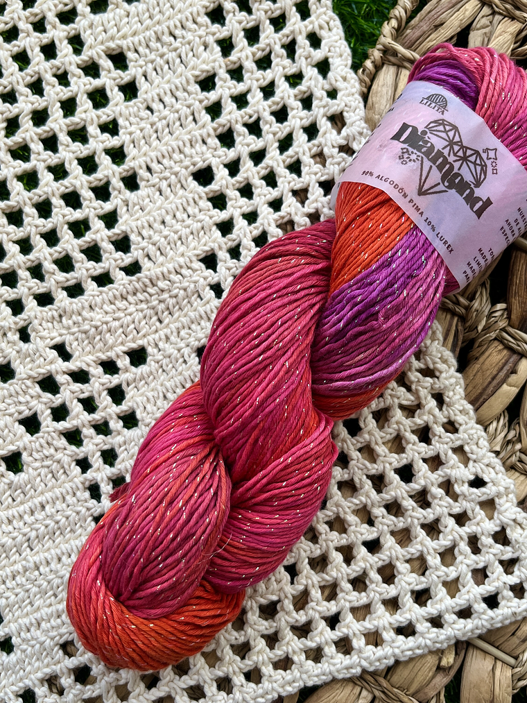 Diamond - Algodón pima / lurex 100 gr  13