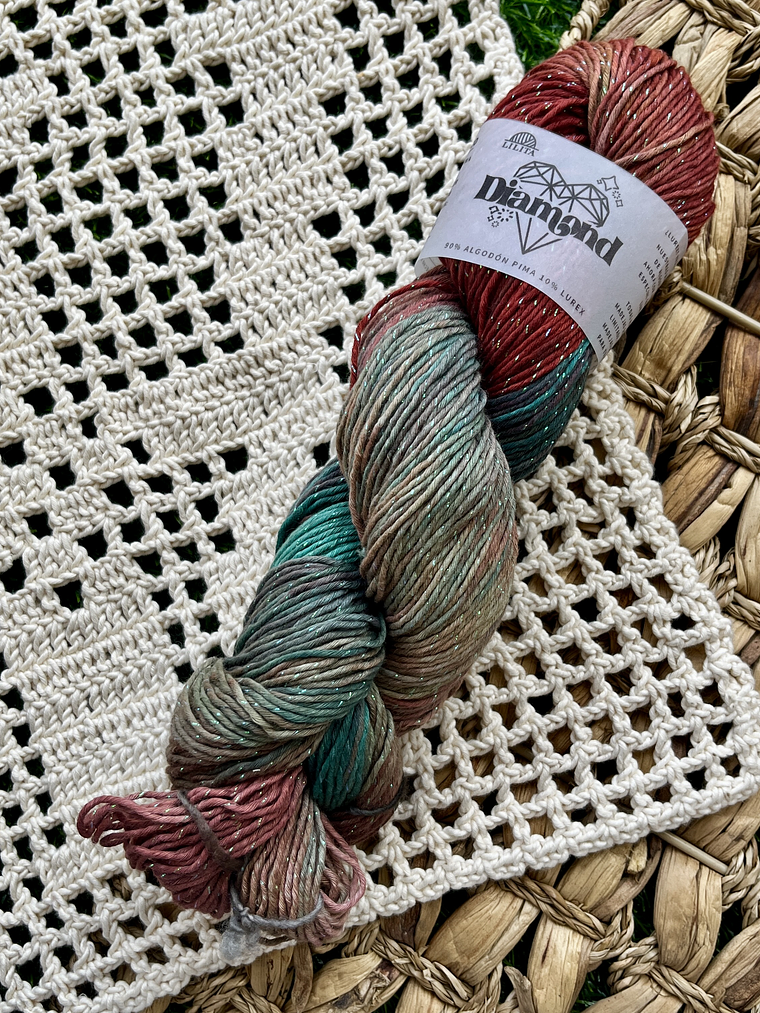 Diamond - Algodón pima / lurex 100 gr  14