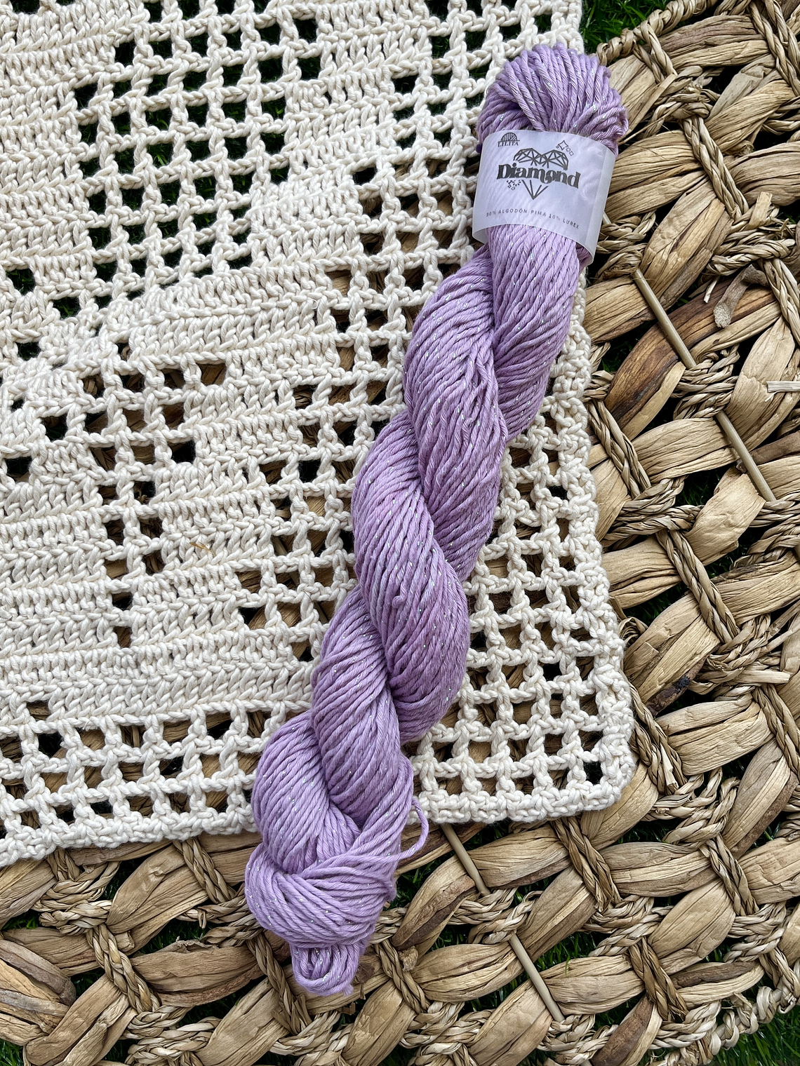 Diamond MINI - Algodón pima / lurex 15