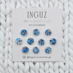 Botón camisero con borde