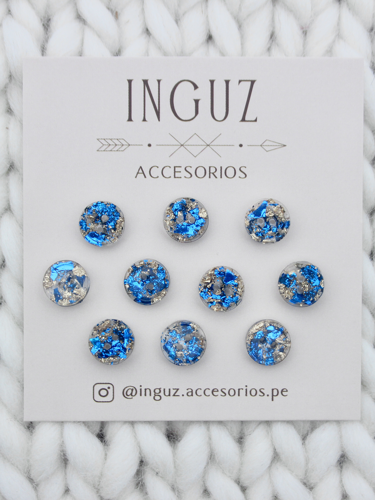 Botón camisero con borde 12