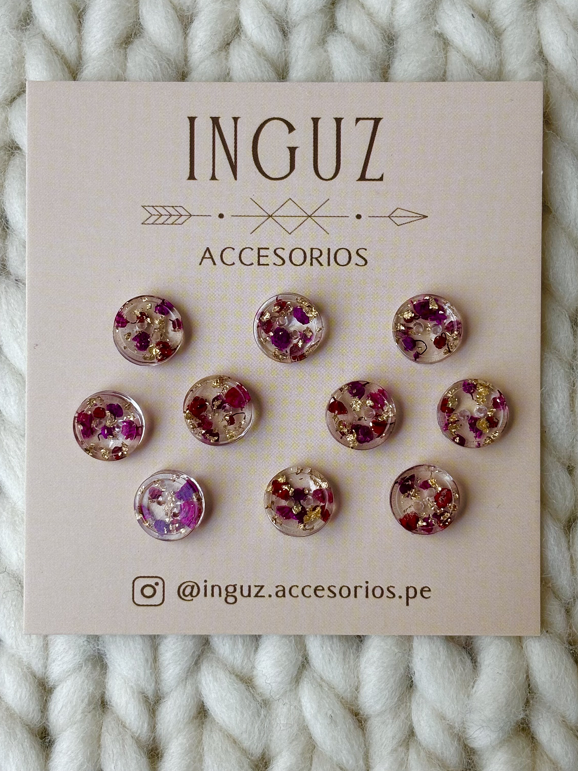 Botón camisero con borde 13