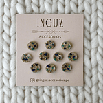 Botón camisero con borde