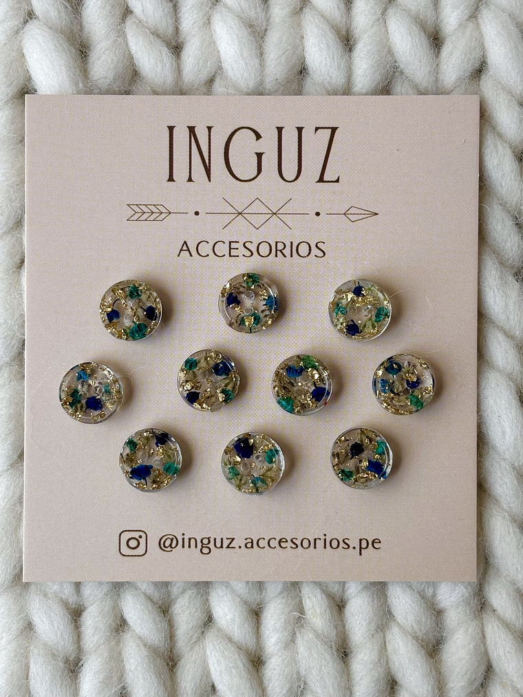 Botón camisero con borde 15