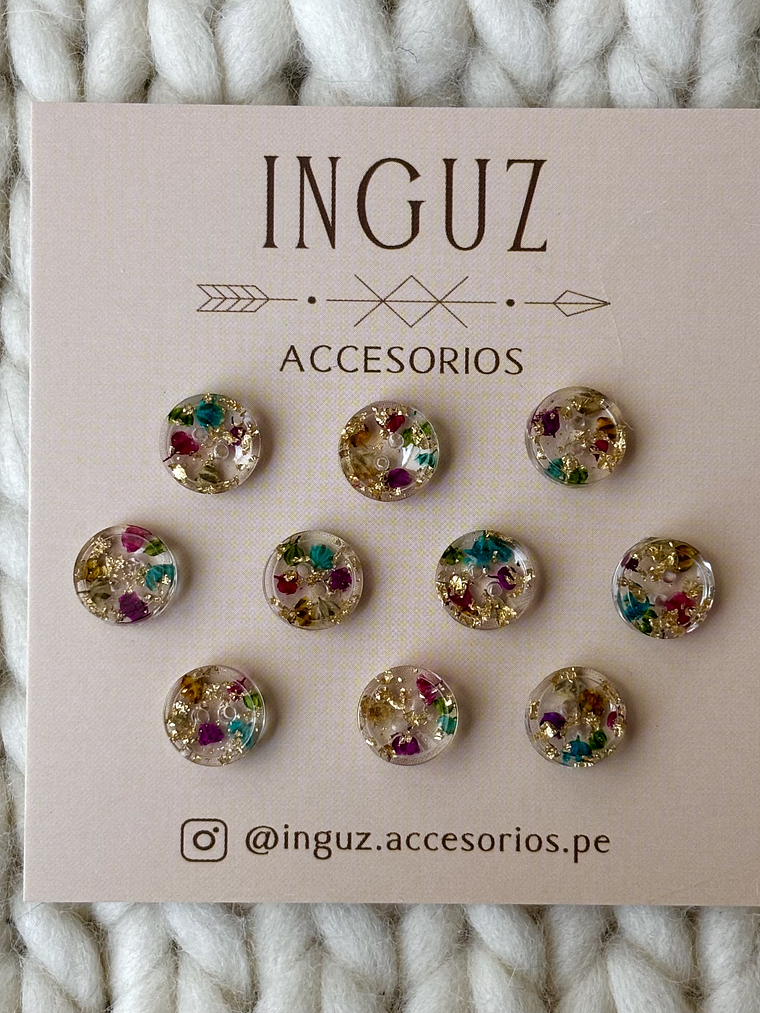 Botón camisero con borde 16