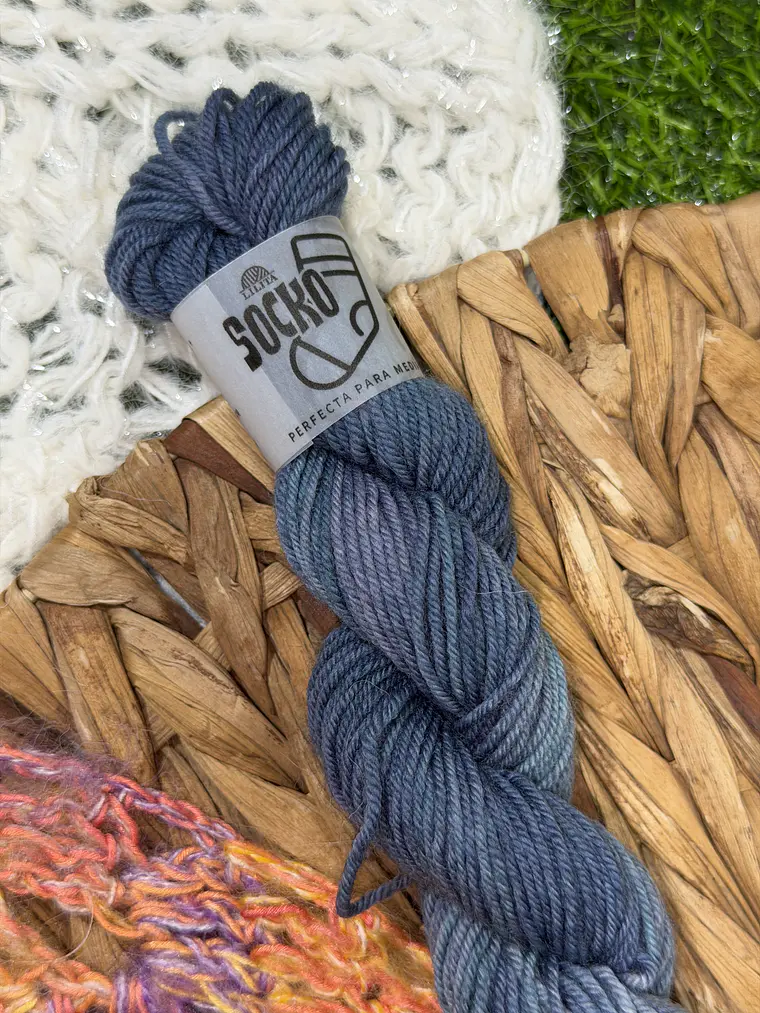 Socko: Lana para medias/calcetines - Merino Superwash + Poliamida reciclada  4