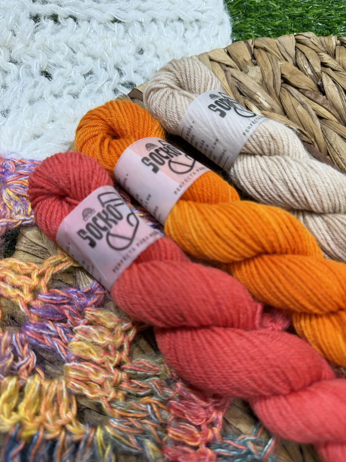 Socko: Lana para medias/calcetines - Merino Superwash + Poliamida reciclada  1