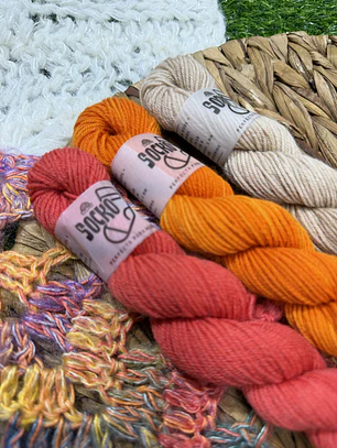 Socko: Lana para medias/calcetines - Merino Superwash + Poliamida reciclada 