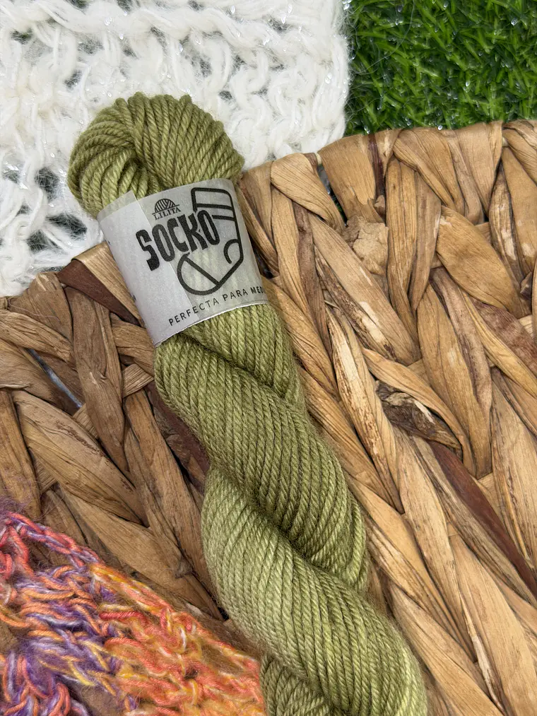 Socko: Lana para medias/calcetines - Merino Superwash + Poliamida reciclada  10