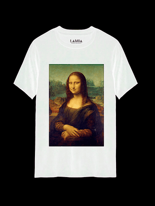 Polera Premium Mona Lisa - Leonardo da Vinci #1