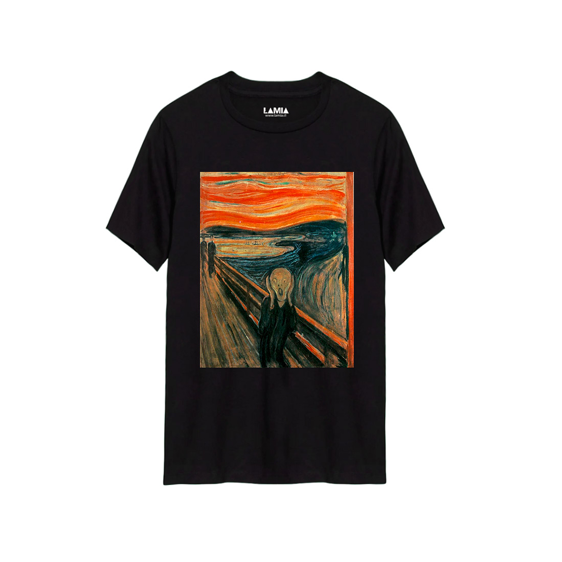 Polera Premium El Grito - Edvard Munch #1 1