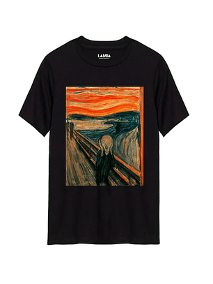 Polera Premium El Grito - Edvard Munch #1