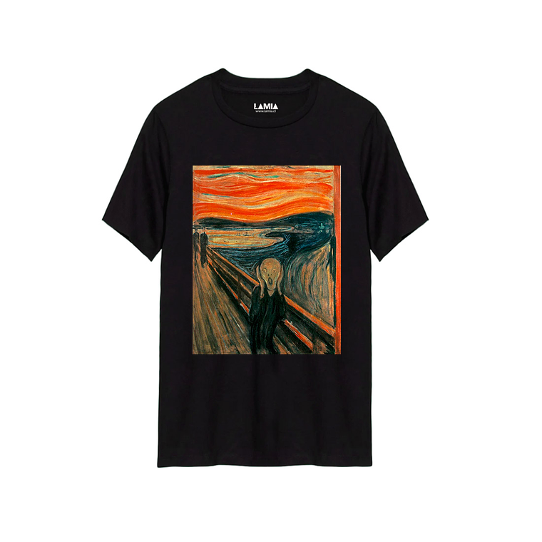 Polera Premium El Grito - Edvard Munch #1 1