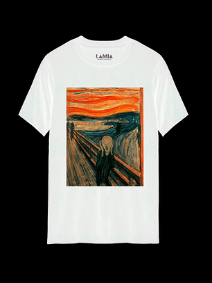 Polera Premium El Grito - Edvard Munch #1