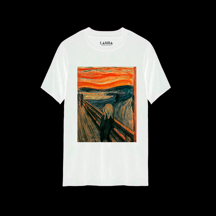 Polera Premium El Grito - Edvard Munch #1 2