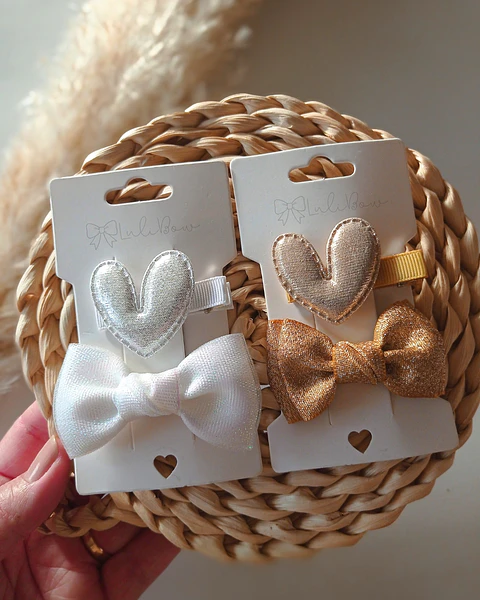 Dupla Hair Clips Gliter