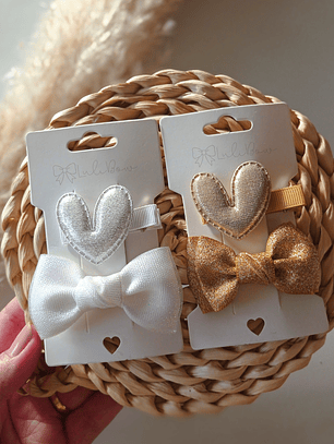 Dupla Hair Clips Gliter