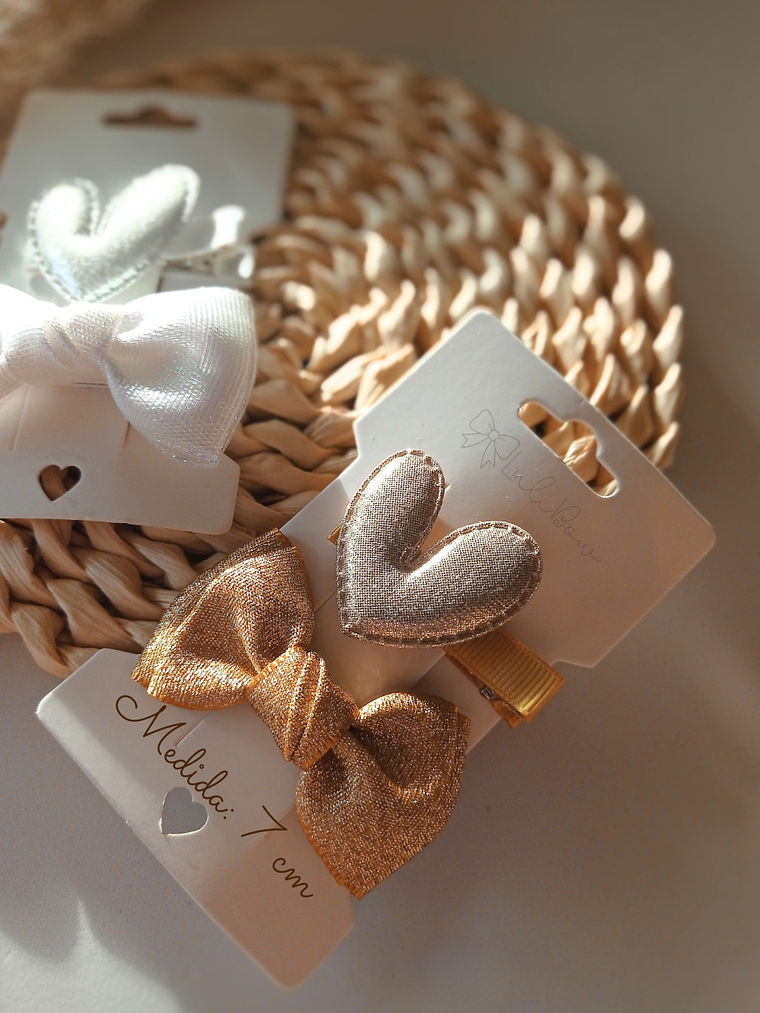 Dupla Hair Clips Gliter 3