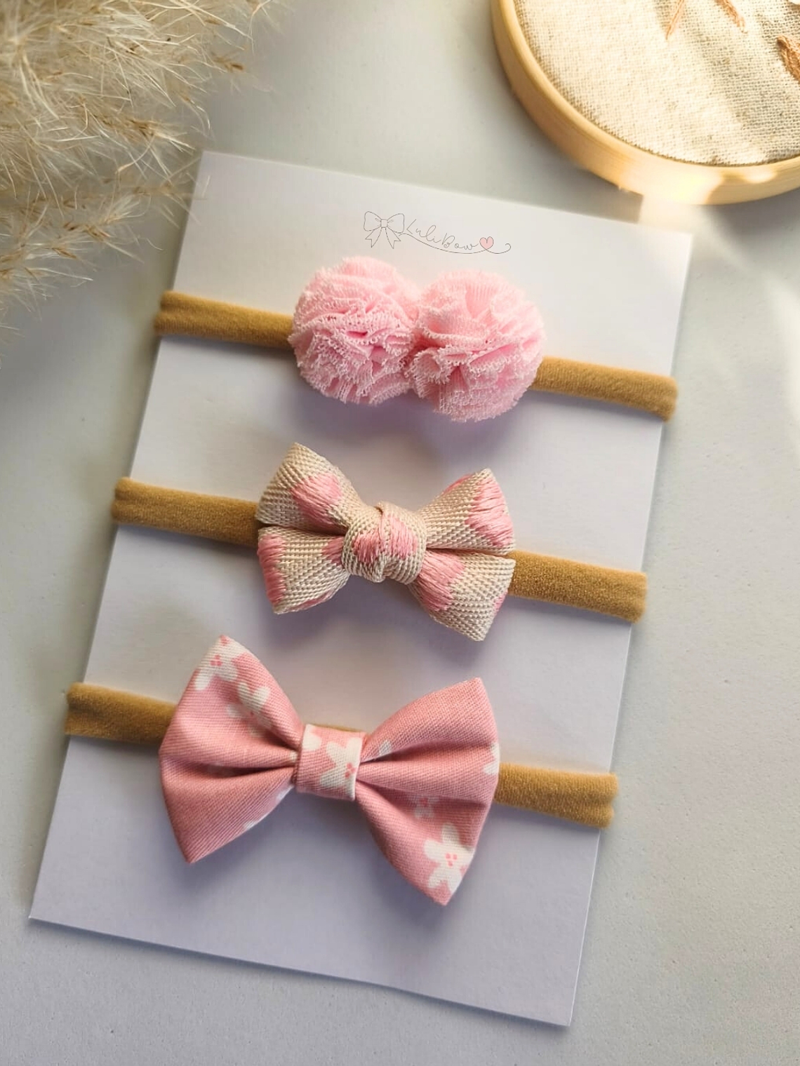 Trio Fitas Cute - Rosa Bebé 1