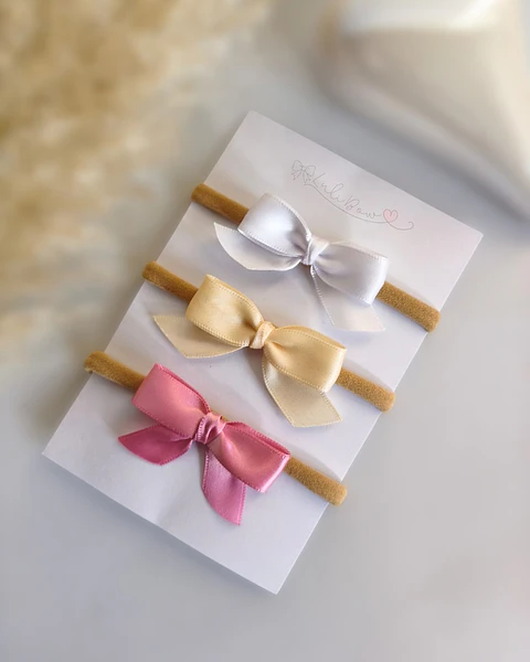 Trio Fitas Cherry Acetinado