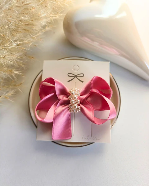 Bow Alice Romantic - Rosa