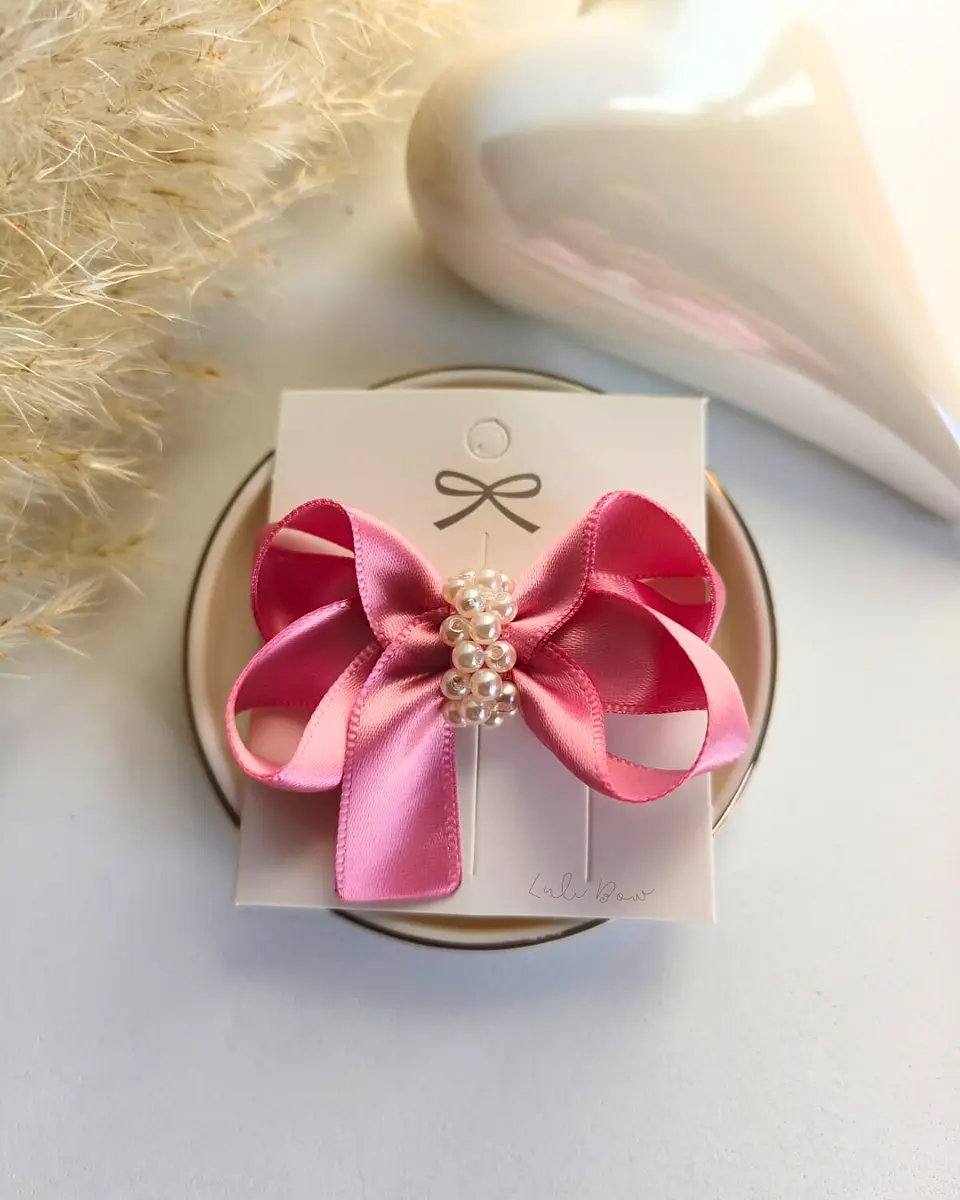 Bow Alice Romantic - Rosa 1