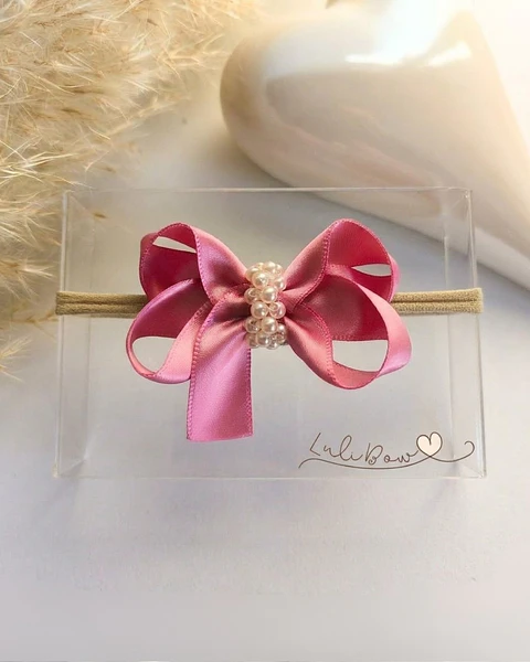Bow Alice Romantic - Rosa