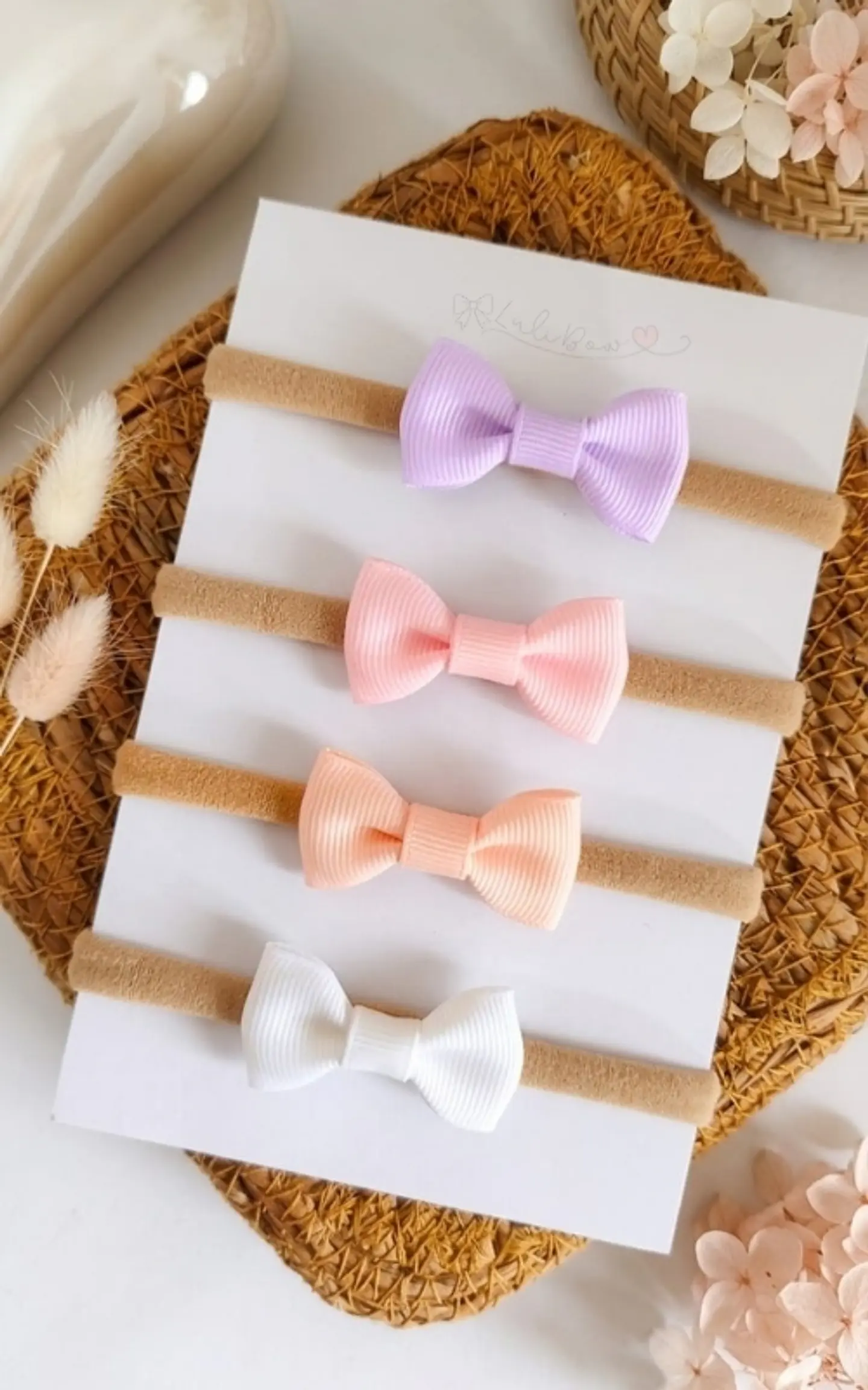Fitas Mini Bow - 4 unidades 1