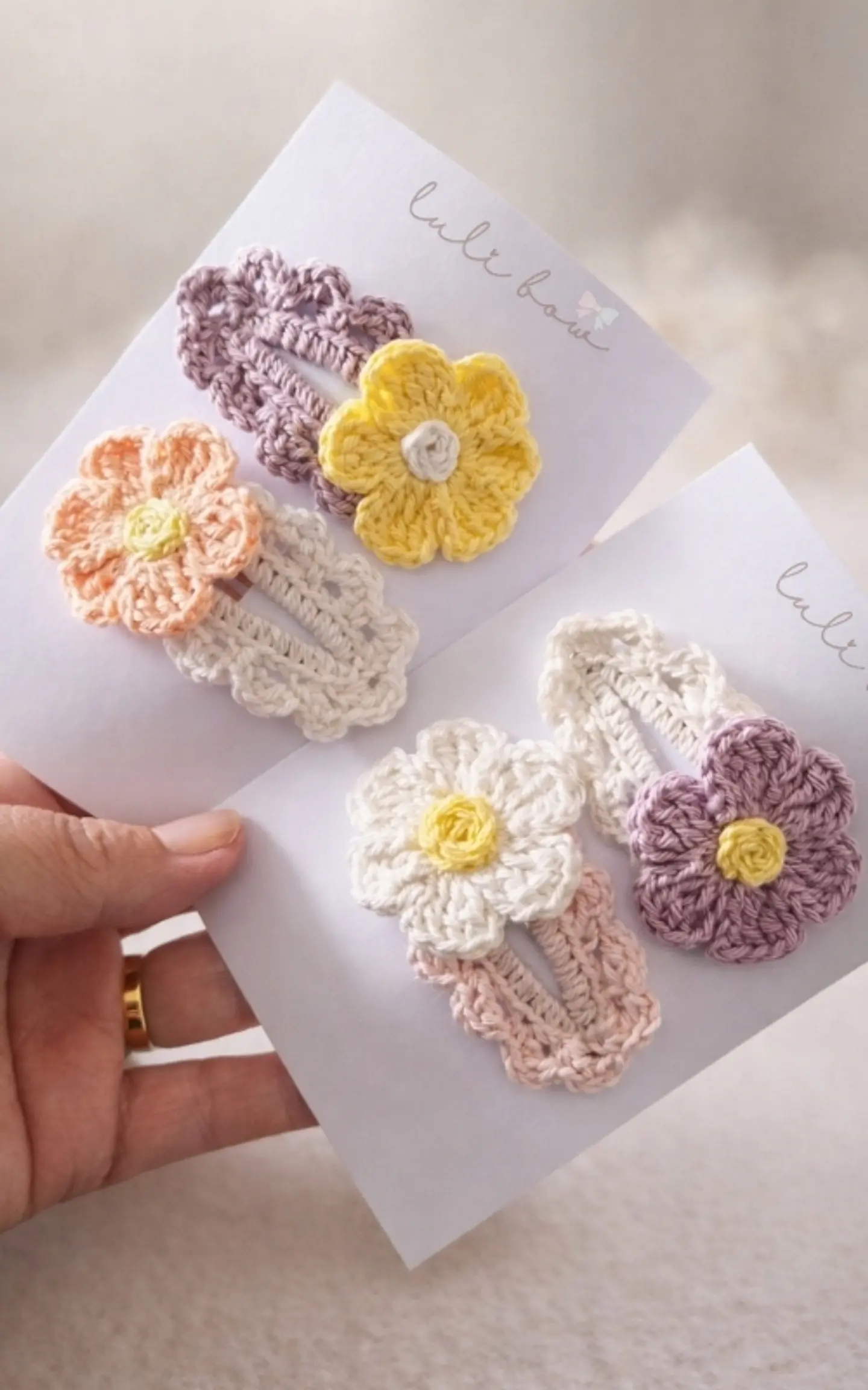 HairClip Florida Croché - Unidade 1