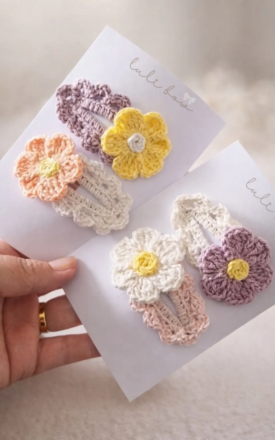 HairClip Florida Croché - Unidade 1