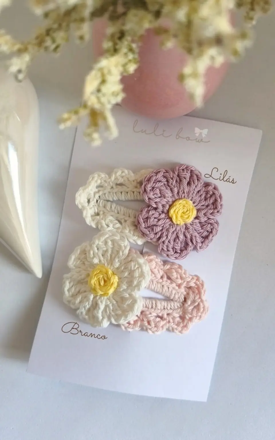 HairClip Florida Croché - Unidade 3