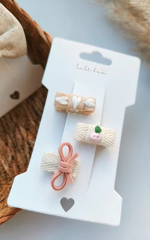 Trio Hair Clips Baby