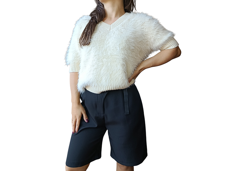 Camisola de Malha com Pêlo 1