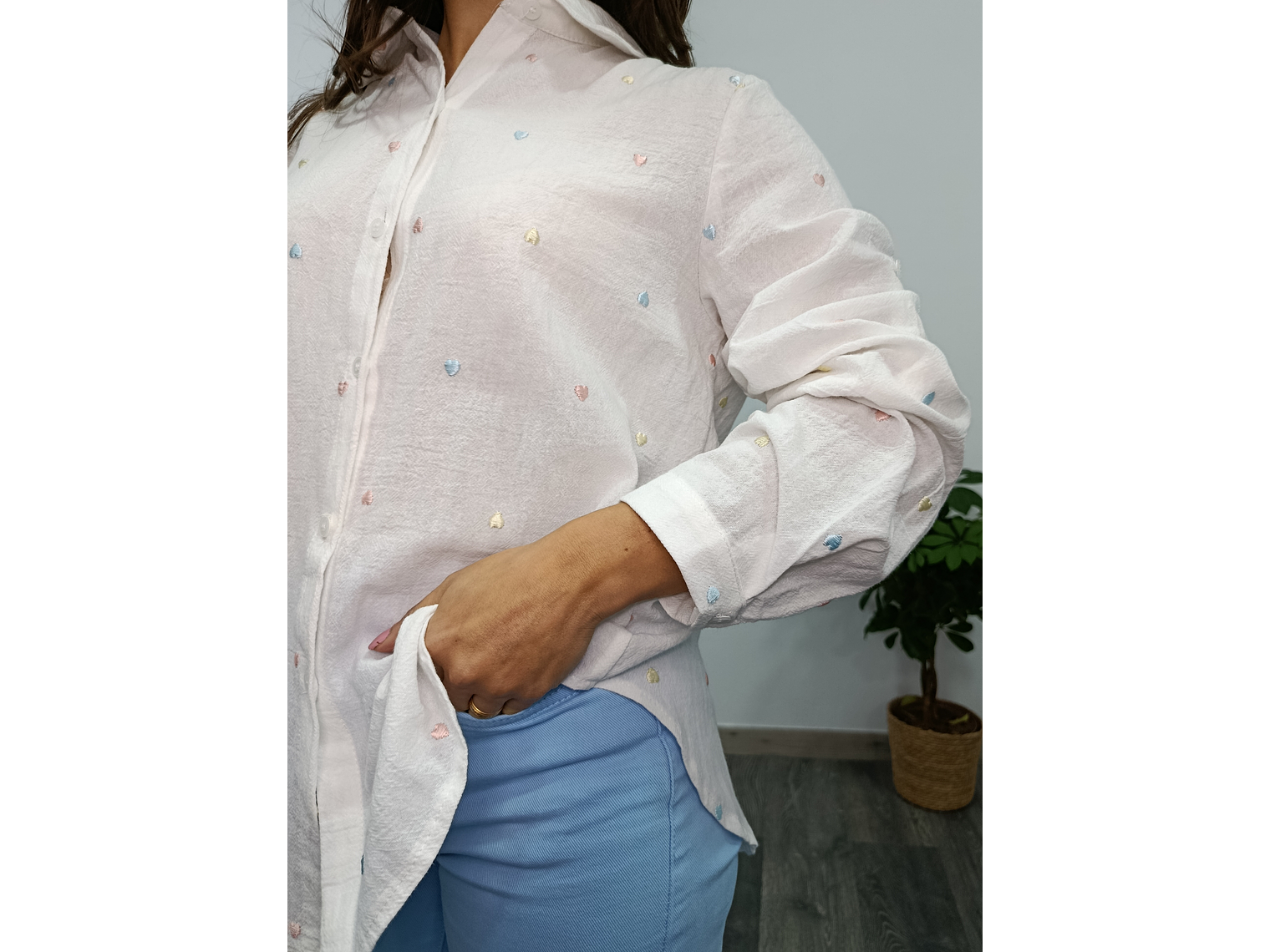 Blusa Corações Coloridos 1