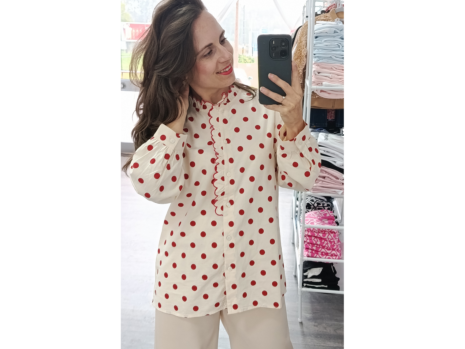 Blusa com Bolinhas 2