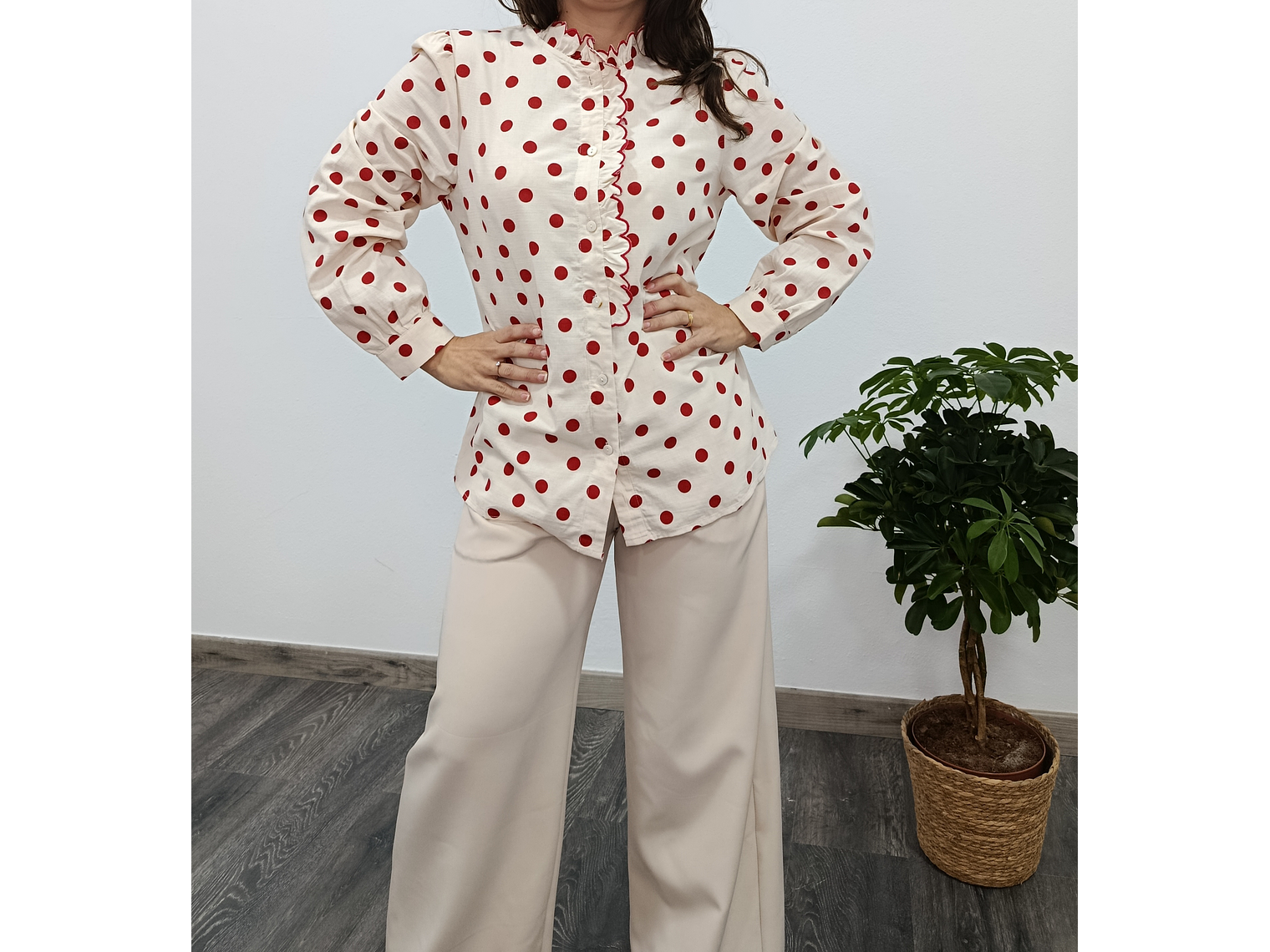 Blusa com Bolinhas 1