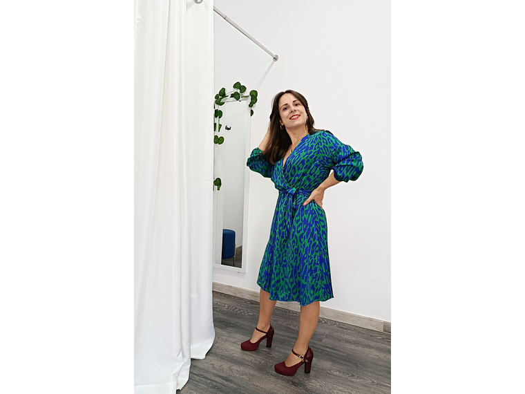 Vestido Animal Print 2