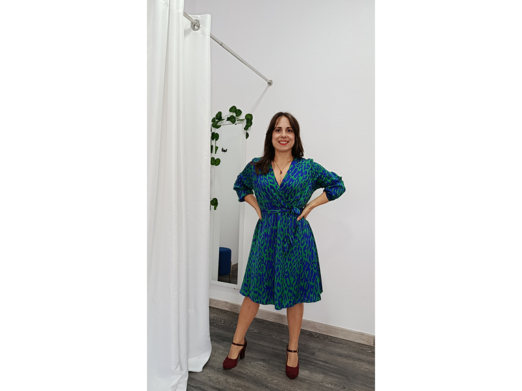 Vestido Animal Print 1