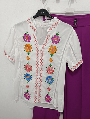 Blusa com Bordados