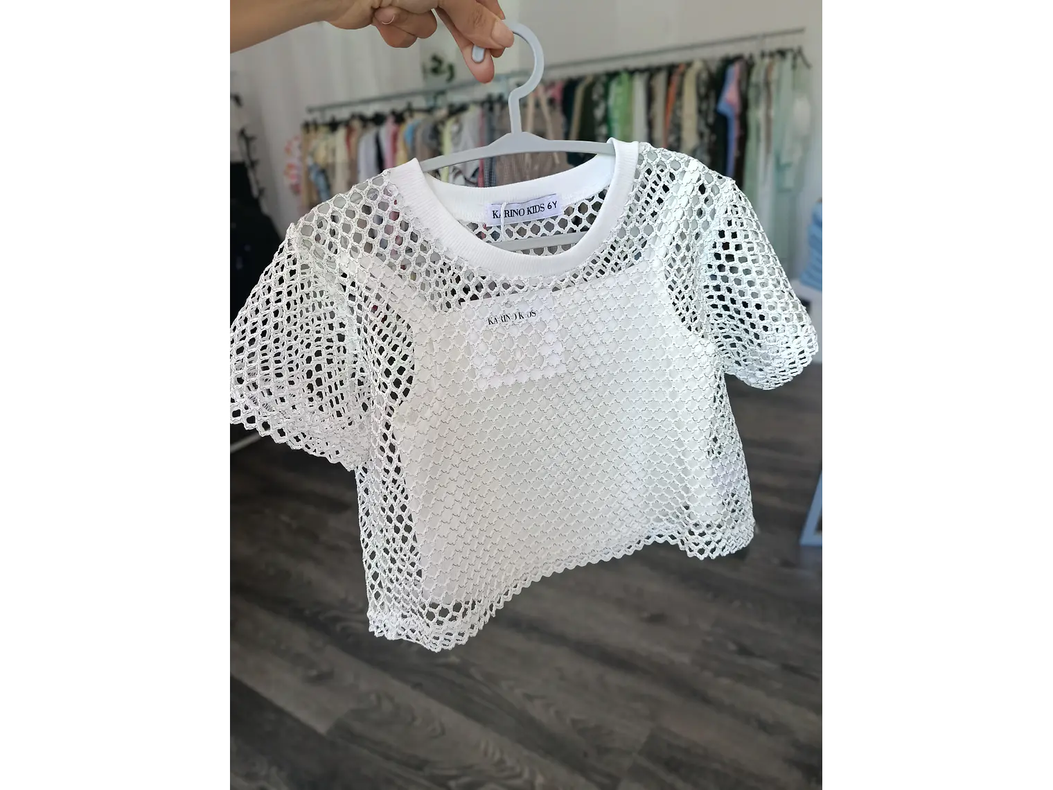 Camisola de Rede com Top 1