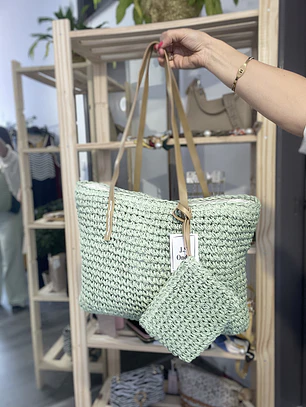 Conjunto de Mala com Bolsa