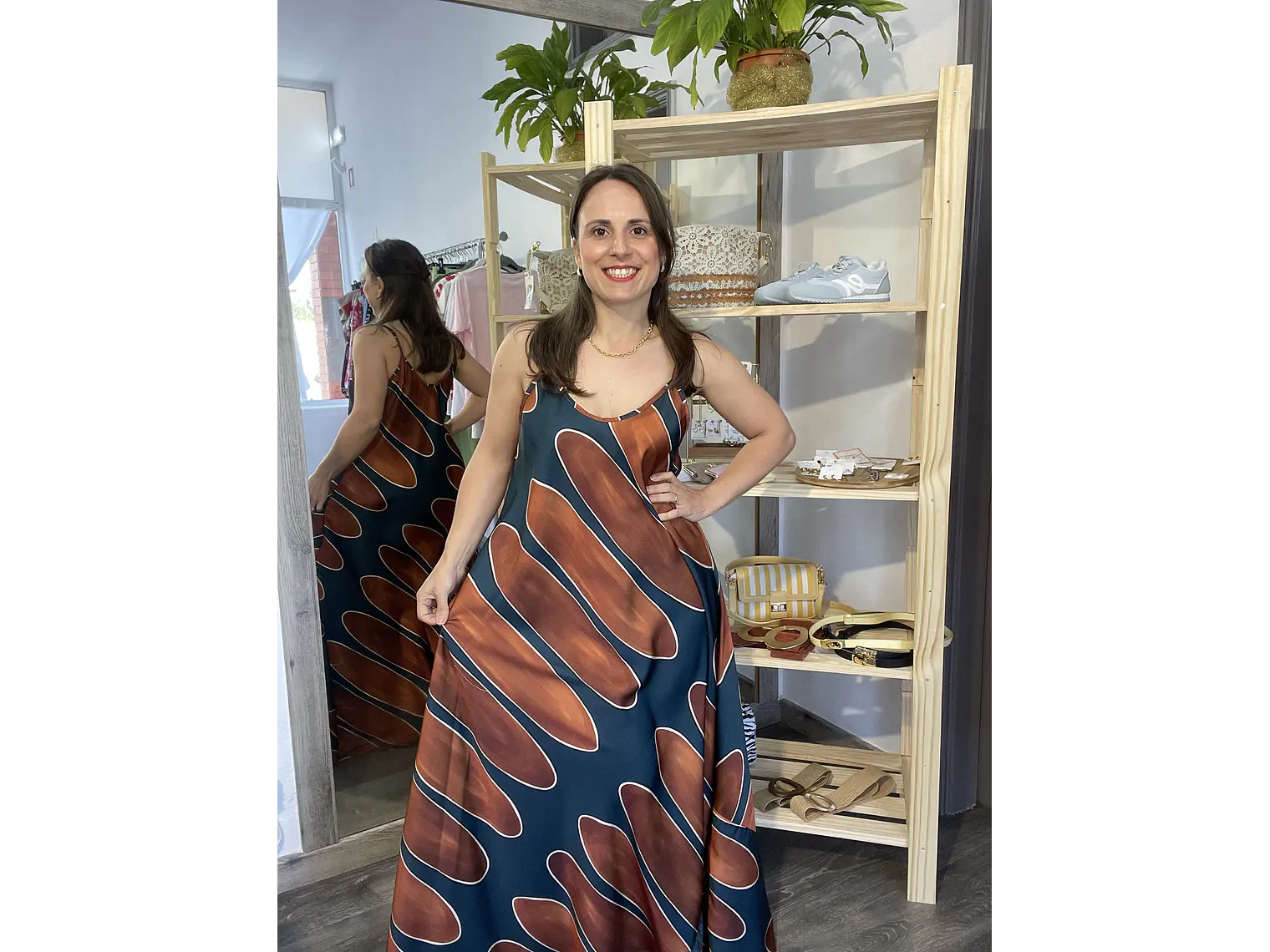 Vestido Acetinado 1