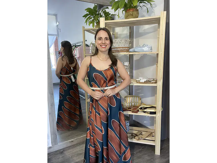 Vestido Acetinado 2