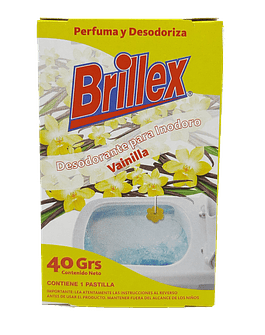 BRILLEX DESODORANTE INODOROS VAINILLA 40g