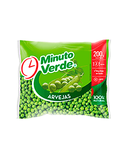 ARVEJAS 200 gr MINUTO VERDE