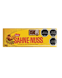 SAHNE NUSS BARRA 90g