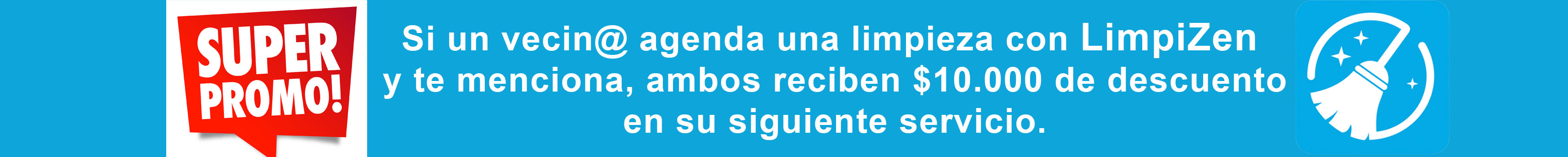 Promoción Navidad referidos Limpizen