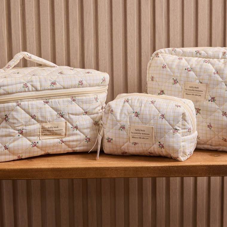 Pack Neceseres S, M & Porta Cosmético 5